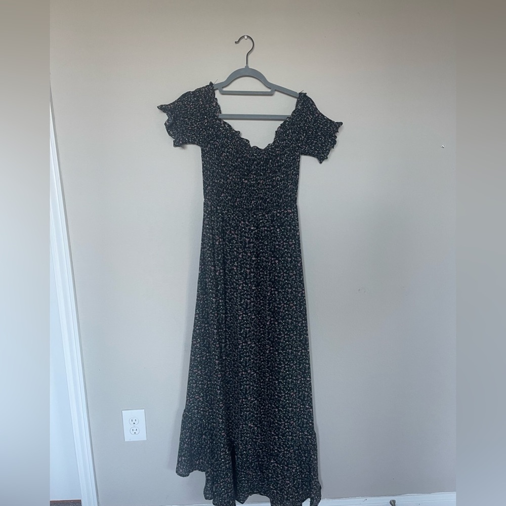 Miami by Francesca Floor Length Floral Dress